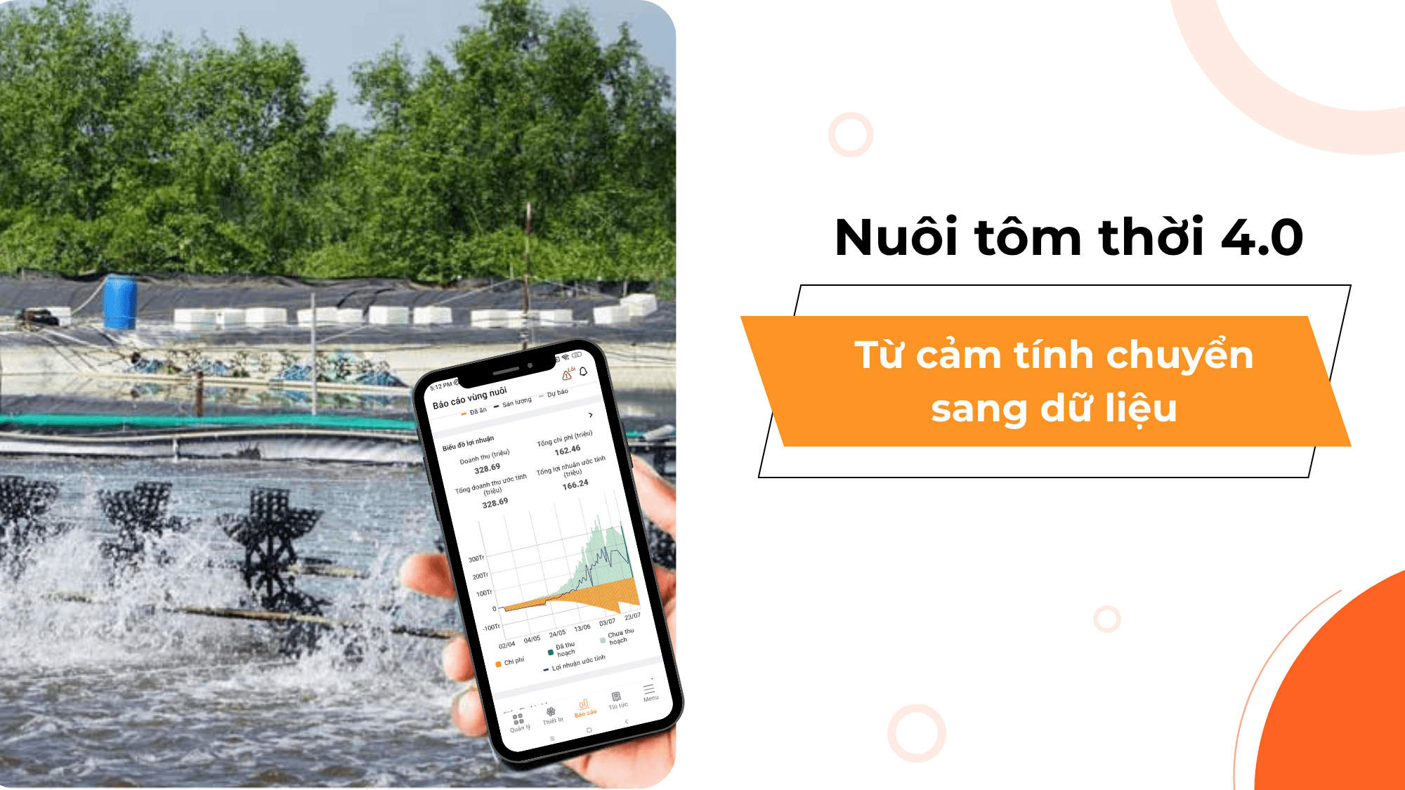 NUÔI TÔM THỜI 4.0 - TỪ CẢM TÍNH CHUYỂN SANG DỮ LIỆU