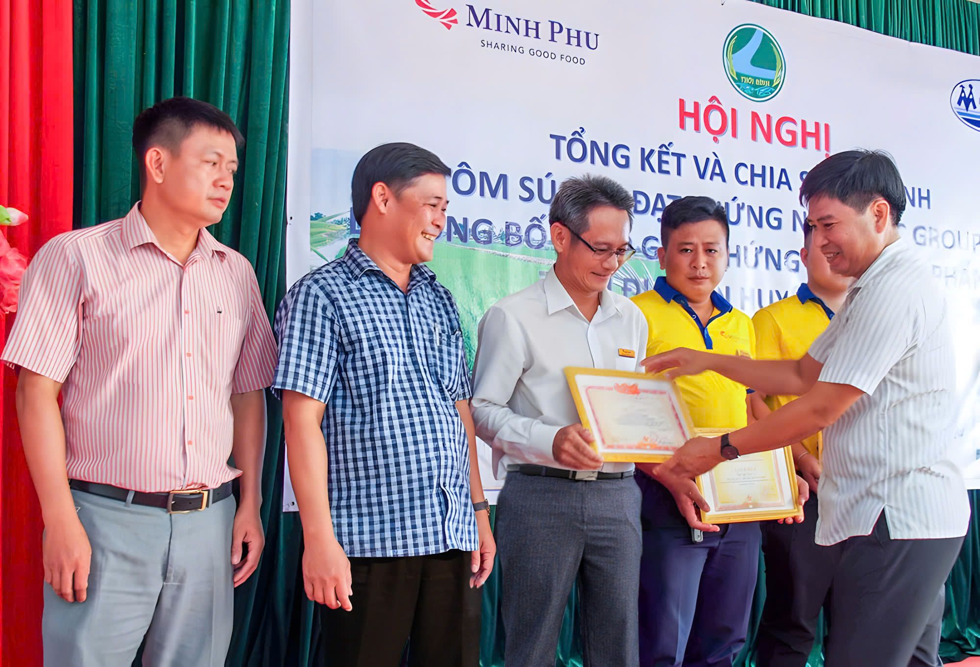 MÔ HÌNH TÔM SÚ - LÚA BỀN VỮNG Ở THỚI BÌNH ĐẠT CHỨNG NHẬN ASC GROUP